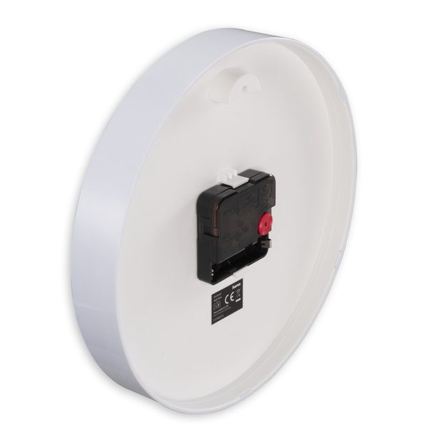 Hama Salina, nástěnné hodiny, průměr 22 cm, tichý chod, bílé