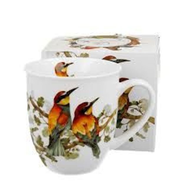 hrnek 400ml VLHA pestrá, DB, porcelán