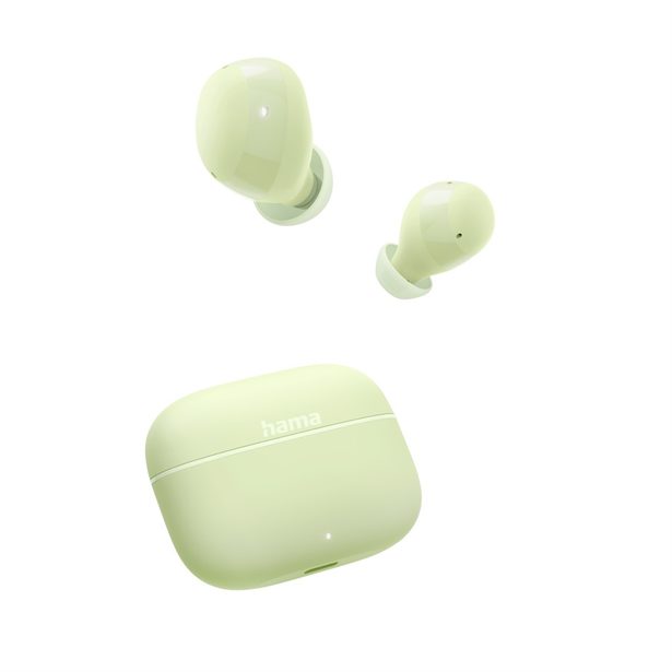 Hama Bluetooth sluchátka Freedom Buddy II, špunty, zelená