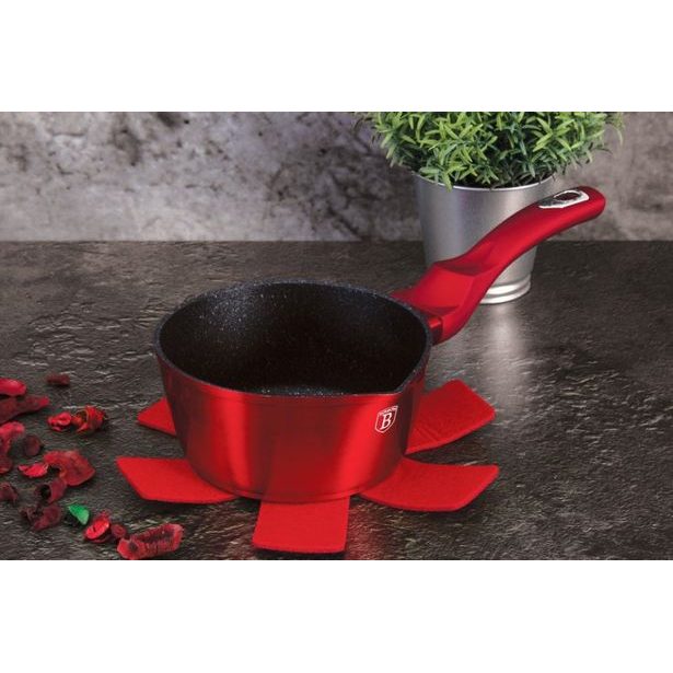 BERLINGERHAUS Rendlík s mramorovým povrchem 16 cm Burgundy Metallic Line BH-1255