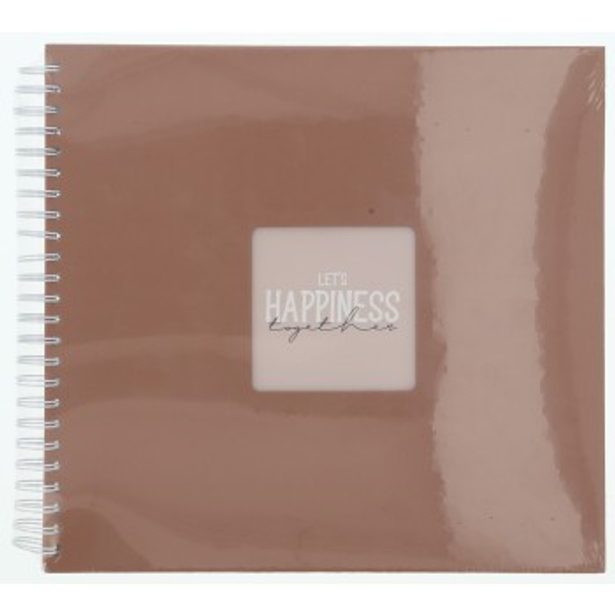 Hama album klasické spirálové FINE ART 36x32 cm, 50 stran, mousse, bílé listy