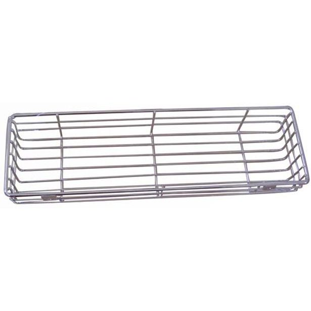 TORO polička obdélníková drátěná 40 x 12 x 6 cm_hamashop