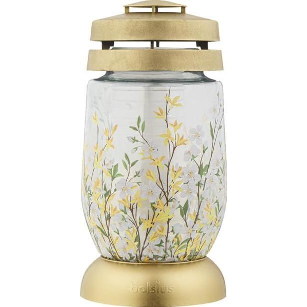 Bolsius LUCERNA HŘBITOVNÍ 22CM ZLATÝ DÉŠT 36H_hamashop