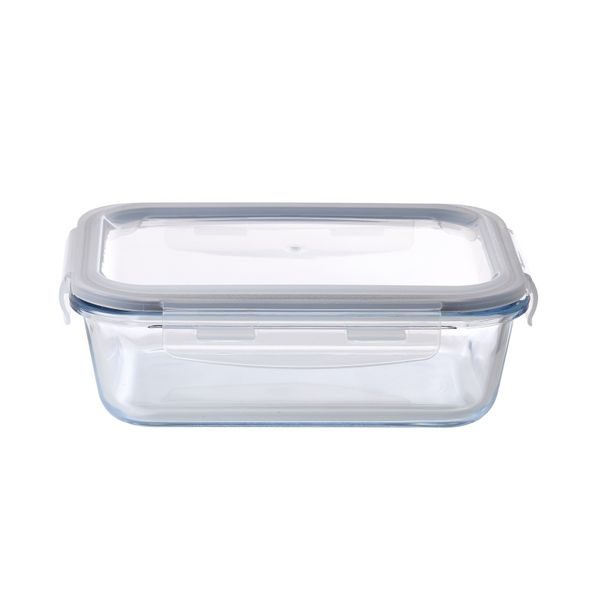 BERGNER Dóza na potraviny borosilikátové sklo NATURALLY 1L BG-25311-MM