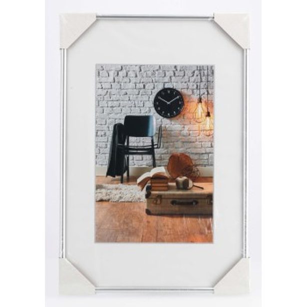 Hama rámeček plastový SEVILLA, stříbrná matná, 30x45 cm