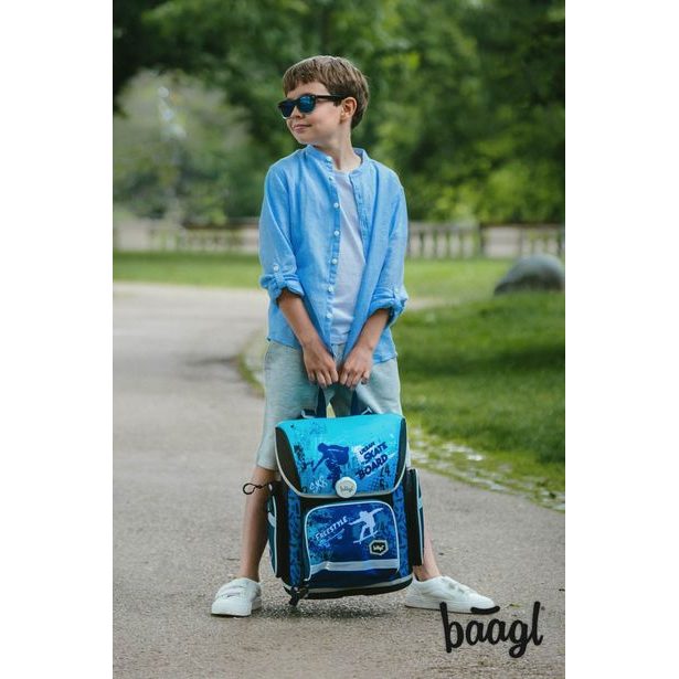 BAAGL Školní aktovka Ergo Skateboard Baagl