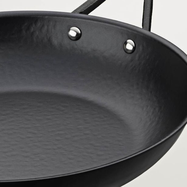 KELA Pánev železná Ruvido černá 28cm KL-12602