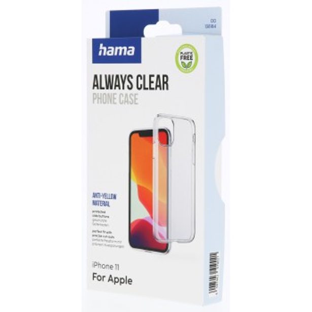 Hama Always Clear, kryt pro Apple iPhone 11, vždy průhledný, nežloutne