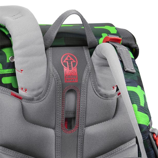 Školní aktovka Step by Step CLOUD, Black Cat Chiko - 5 dílný set, AGR certifikát