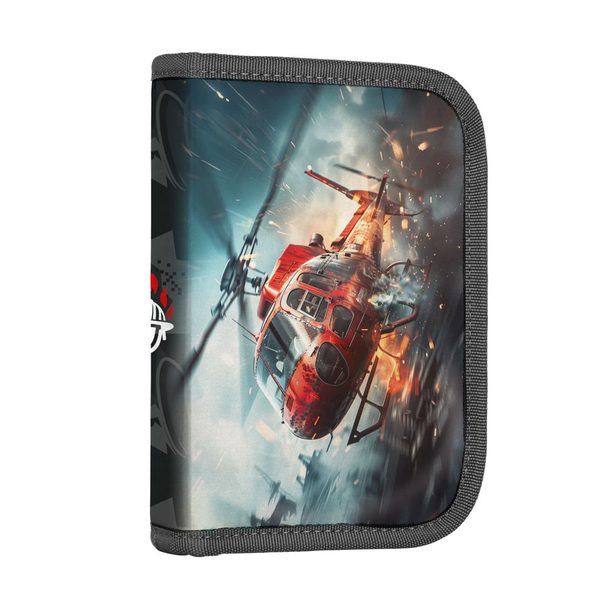 Penál 1 p. 2 chlopně, prázdný Hasiči