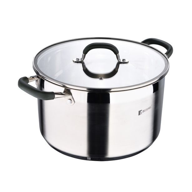 BERGNER Hrnec s poklicí nerez MIDNIGHT 28 cm 9,5 litru BG-32129-MM