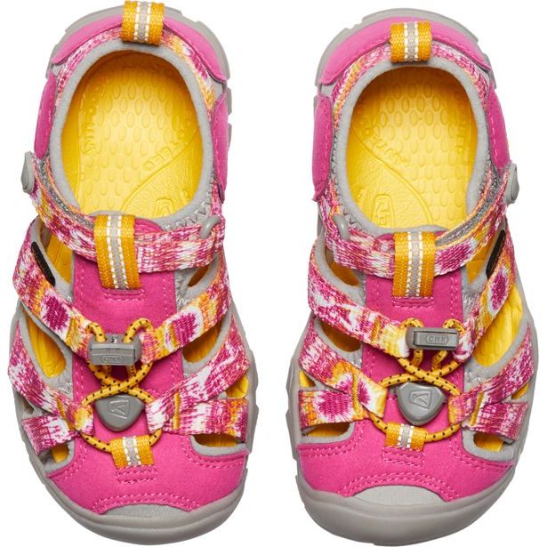 KEEN dětské sandály SEACAMP II CNX K multi/keen yellow