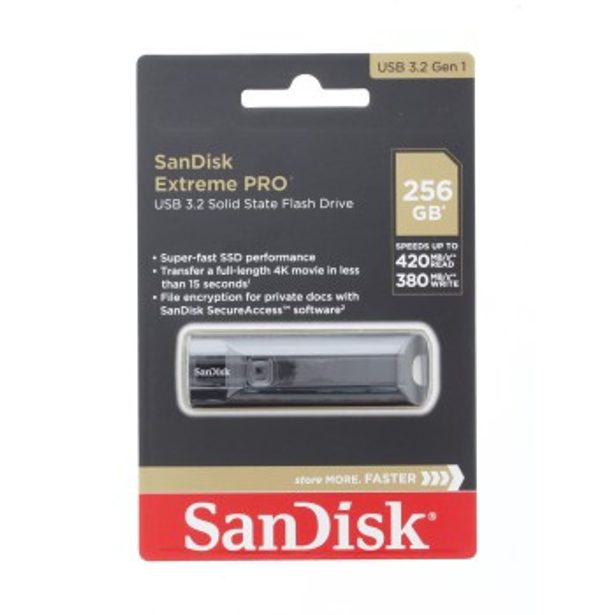 SanDisk Extreme PRO USB 3.1 256 GB