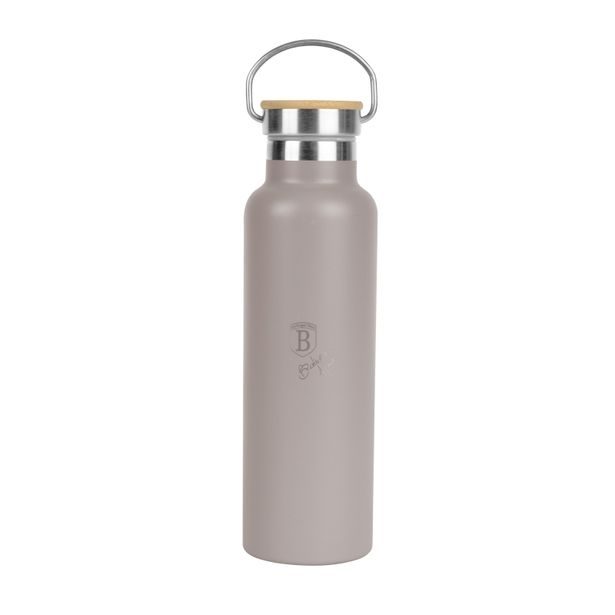 BERLINGERHAUS Termoska lahev s dvojitou stěnou nerez 0,6 l Taupe Collection BH-7201