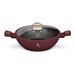 BERLINGERHAUS Pánev wok s poklicí a titanovým povrchem 30 cm Leonardo Collection BH-8035