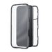 Black Rock 360° Glass, kryt pro Apple iPhone 17 Pro, skleněný, přední + zadní díl, průhledný/černý