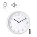 Hama Menorca, nástěnné hodiny řízené rádiovým signálem, 25 cm, bílé
