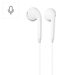Hama sluchátka s mikrofonem Glow II, pecky, konektor Lightning, bílá