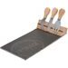 EXCELLENT HOUSEWARE Servírovací prkénko na sýr břidlice sada 4 ks KO-210000170