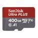 SANDISK ULTRA MICROSDXC 400 GB 100 MB/S A1 CLASS 10 UHS-I, ANDROID, ADAPTÉR - PAMÄŤOVÉ MÉDIA{% if kategorie.adresa_nazvy[0] != zbozi.kategorie.nazev %} - PC, MP3, TABLET A MOBIL{% endif %}