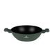 BERLINGERHAUS Pánev wok s poklicí a titanovým povrchem 30 cm Matte Green Collection BH-8160
