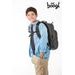 BAAGL 3 SET Coolmate Black: batoh, penál, sáček