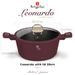 BERLINGERHAUS Kastrol s titanovým povrchem a poklicí 28 cm Leonardo Collection BH-8042