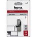 Hama flashPen "Hook-Style" 64 GB 15 MB/s, šedá