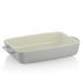 KELA Zapékací mísa keramická MALIN 37,5 x 22 cm šedá KL-15293