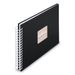 Hama album klasické spirálové FINE ART 28x24 cm, 50 stran, nová černá, bílé listy