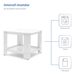 Xavax Giant Universal Stand for Wash. Machine/Dryer with Base Division, 60x60cm