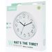 Hama Salina, nástěnné hodiny, průměr 22 cm, tichý chod, bílé