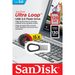 SANDISK ULTRA LOOP 128 GB, USB 3.0 - USB FLASH DISKY - PC, MP3, TABLET A MOBIL