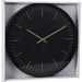SEGNALE Nástěnné hodiny 50x4 cm černé KO-837000350