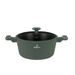 BERLINGERHAUS Kastrol s titanovým povrchem a poklicí 28 cm Matte Green Collection BH-8202