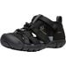 Sandály KEEN SEACAMP II CNX CHILDREN black/grey