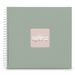 Hama album klasické spirálové FINE ART 36x32 cm, 50 stran, sage, bílé listy