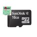 SanDisk MicroSDHC Card 16 GB class 4