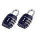 HAMA COMBINATION LUGGAGE LOCK, SET OF 2, DARK-BLUE - CESTOVNÉ PRÍSLUŠENSTVO - DOMÁCNOSŤ