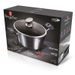 BERLINGERHAUS Kastrol s poklicí s mramorovým povrchem 30 cm Carbon PRO Line BH-6924