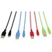 Hama micro USB kabel Flexi-Slim, oboustranný konektor, 0,75 m, zelený