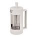 BERGNER Konvice na čaj a kávu LINES French Press 350 ml bílá BG-38360-GY