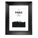 Hama Paris Plastic Frame, black, 13 x 18 cm