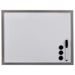 HAMA BIELA MAGNETICKÁ TABUĽA, 40X60 CM, DREVENÁ, STRIEBORNÁ - ORGANIZÁCIA DOKUMENTOV - PC, MP3, TABLET A MOBIL