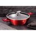 BERLINGERHAUS Pánev Wok s poklicí 30 cm Burgundy Metallic Line BH-7110