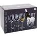 EXCELLENT HOUSEWARE Sklenice na víno + chladič sada 5 ks KO-VER000576