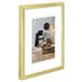 Hama Sevilla Décor Plastic Frame, gold matt, 21 x 29.7 cm