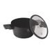 BERLINGERHAUS Kastrol s titanovým povrchem a poklicí 20 cm Antracit Collection BH-8130
