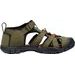 KEEN SEACAMP II CNX YOUTH dark olive/gold flame