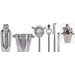 EXCELLENT HOUSEWARE Shaker na koktejly nerez sada 7 ks KO-A12405160
